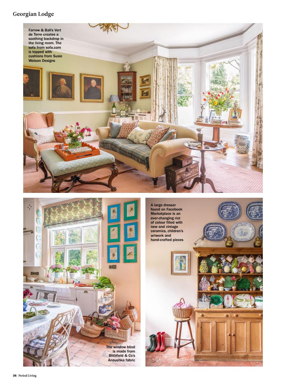 Period Living Magazine Preview Pages