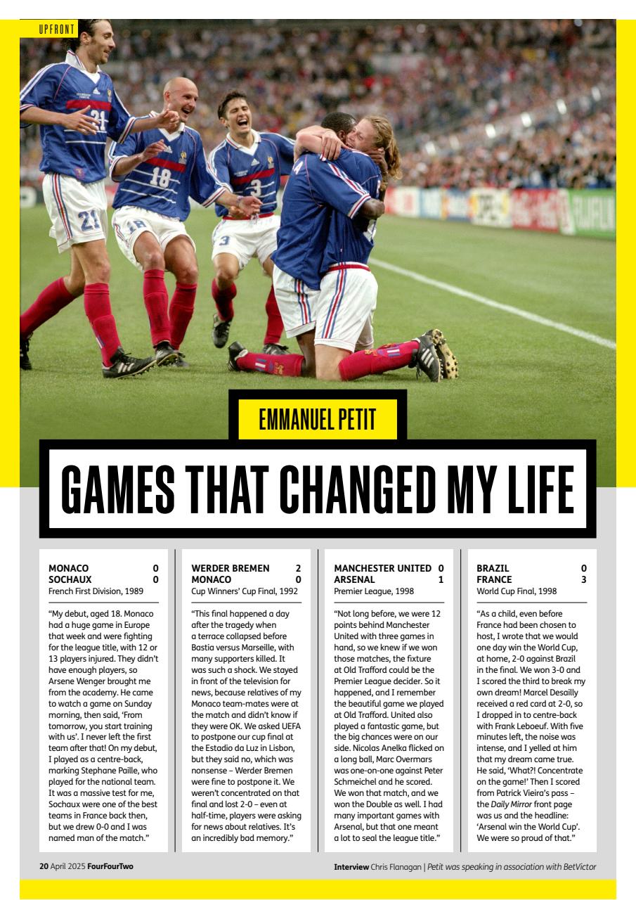 FourFourTwo Preview Pages