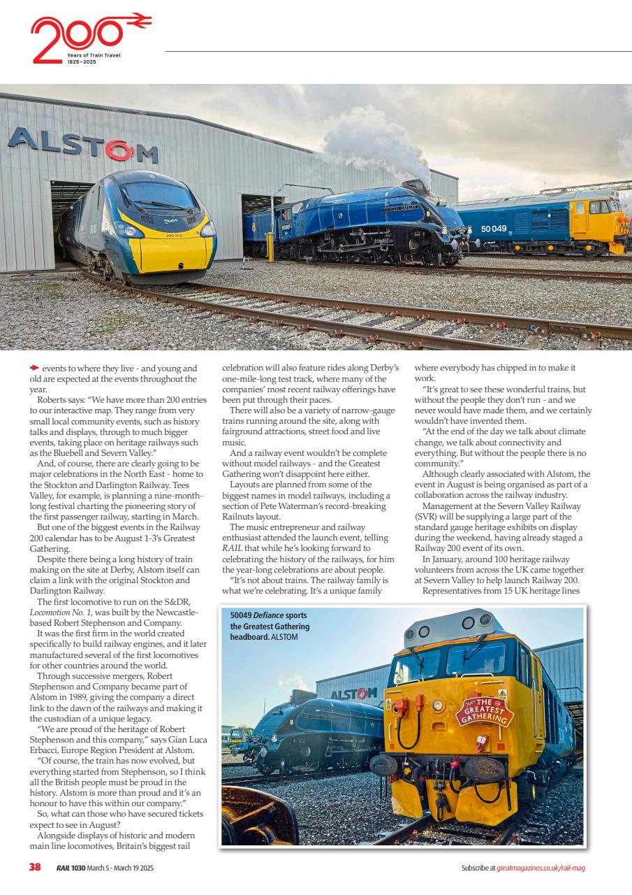 Rail Preview Pages