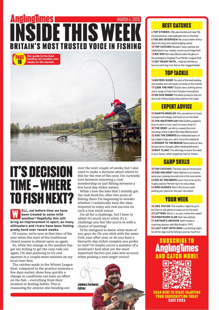 Angling Times Preview Pages