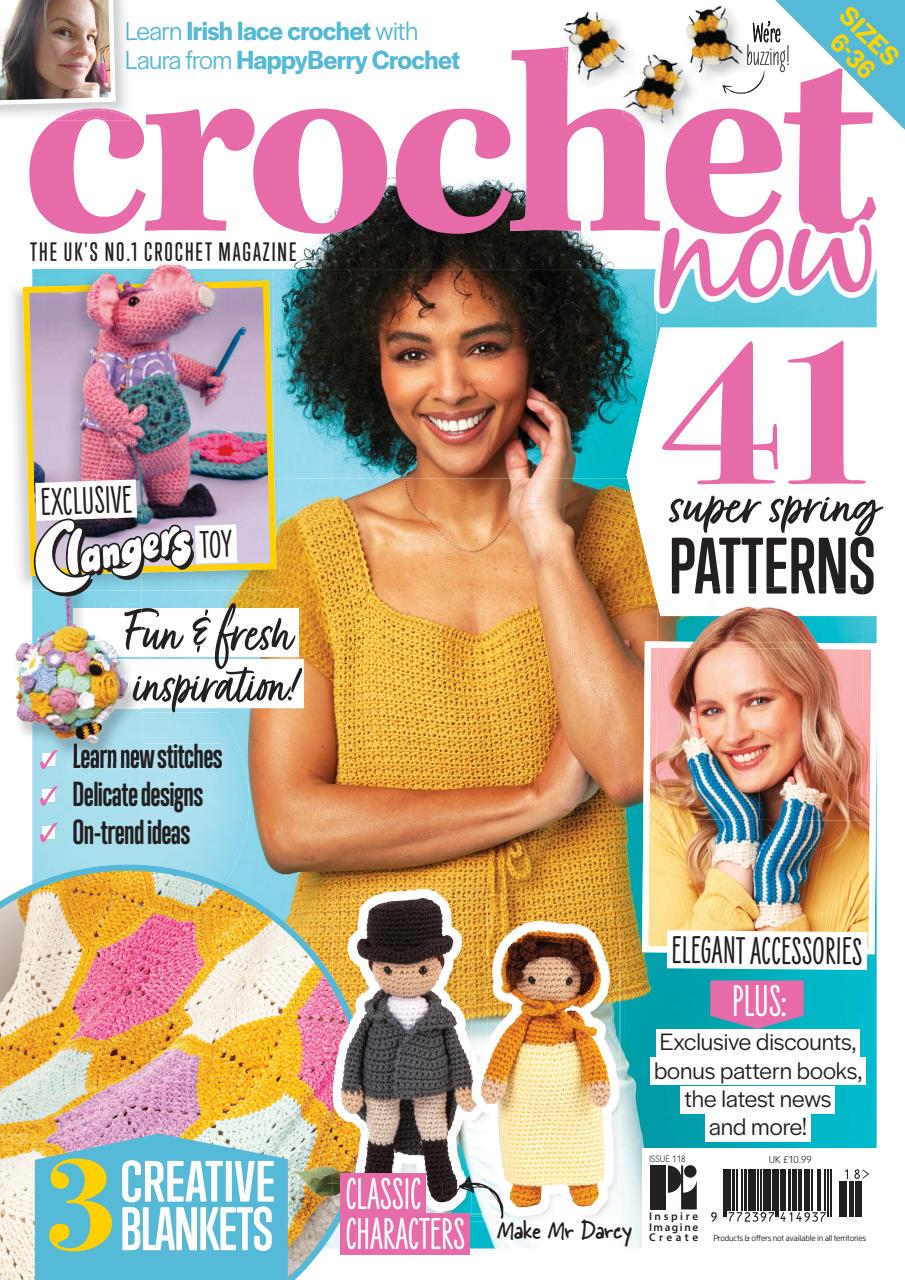 Crochet Now Magazine Preview Pages