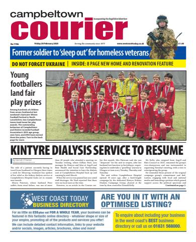 Campbeltown Courier issue Friday, February 28, 2025