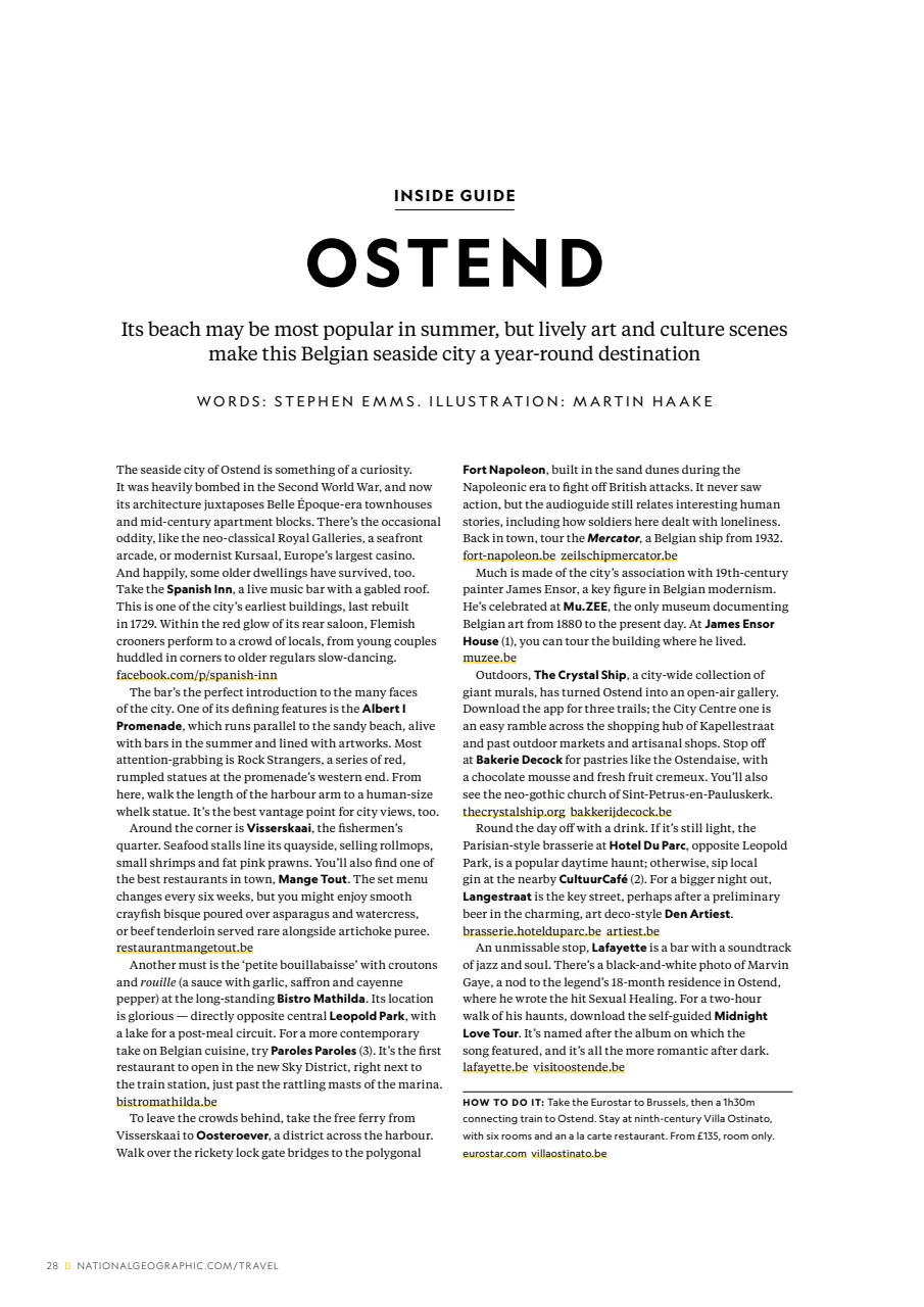 National Geographic Traveller UK Preview Pages