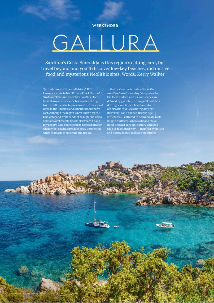 National Geographic Traveller UK Preview Pages