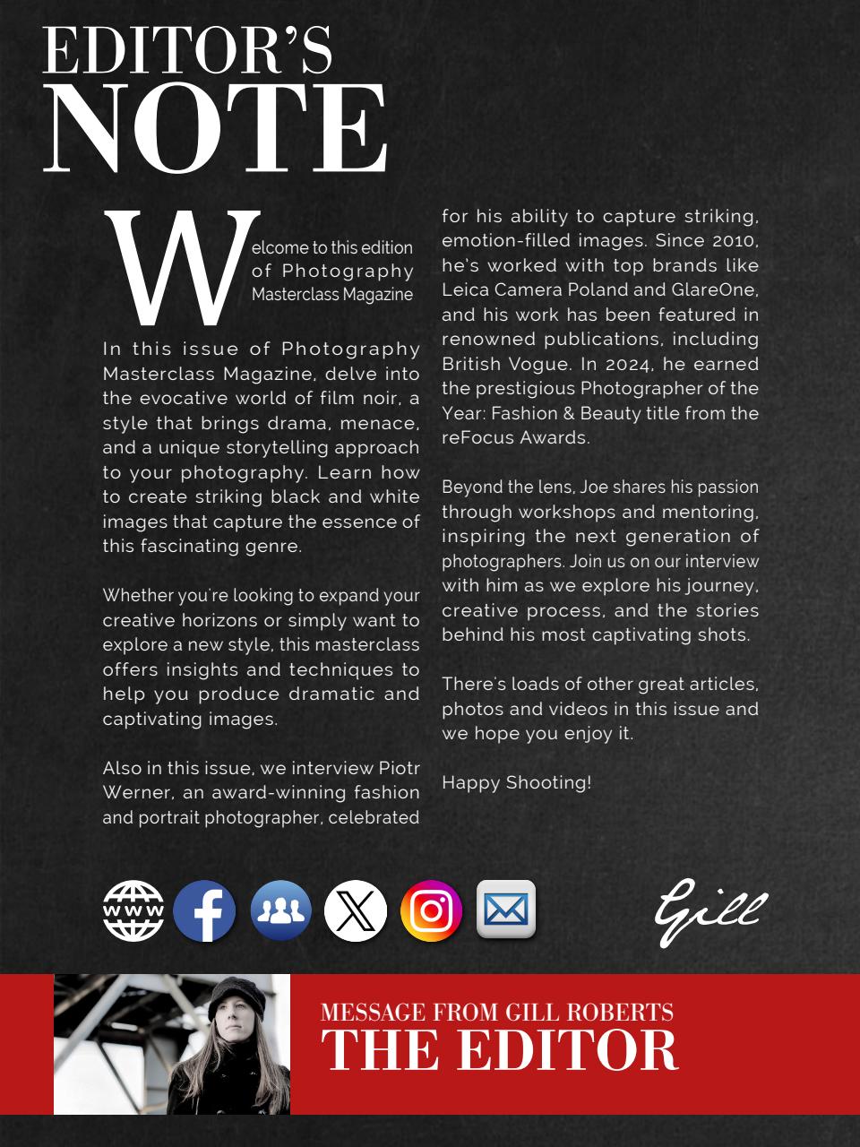 Photography Masterclass Magazine Preview Pages