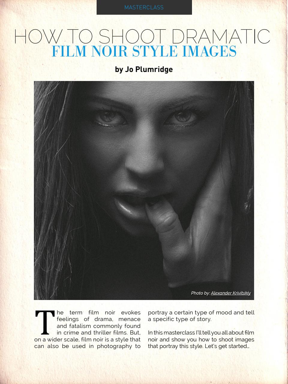 Photography Masterclass Magazine Preview Pages