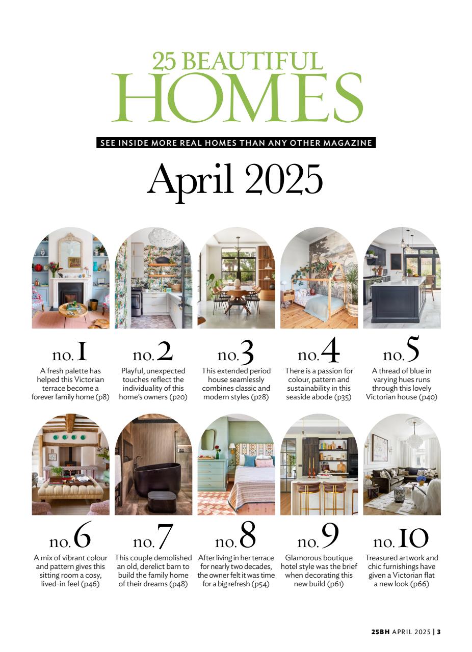 25 Beautiful Homes Preview Pages