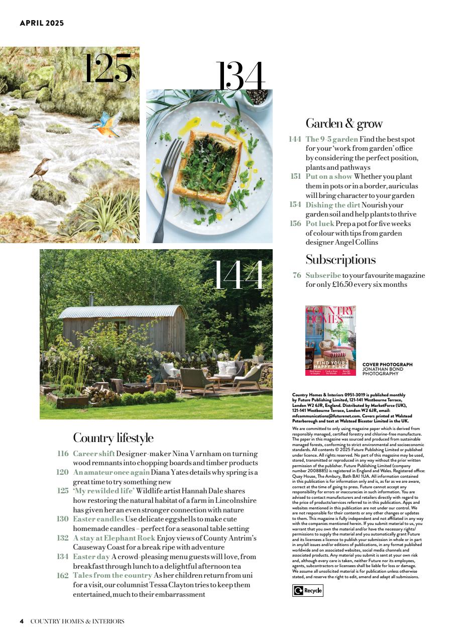 Country Homes & Interiors Preview Pages