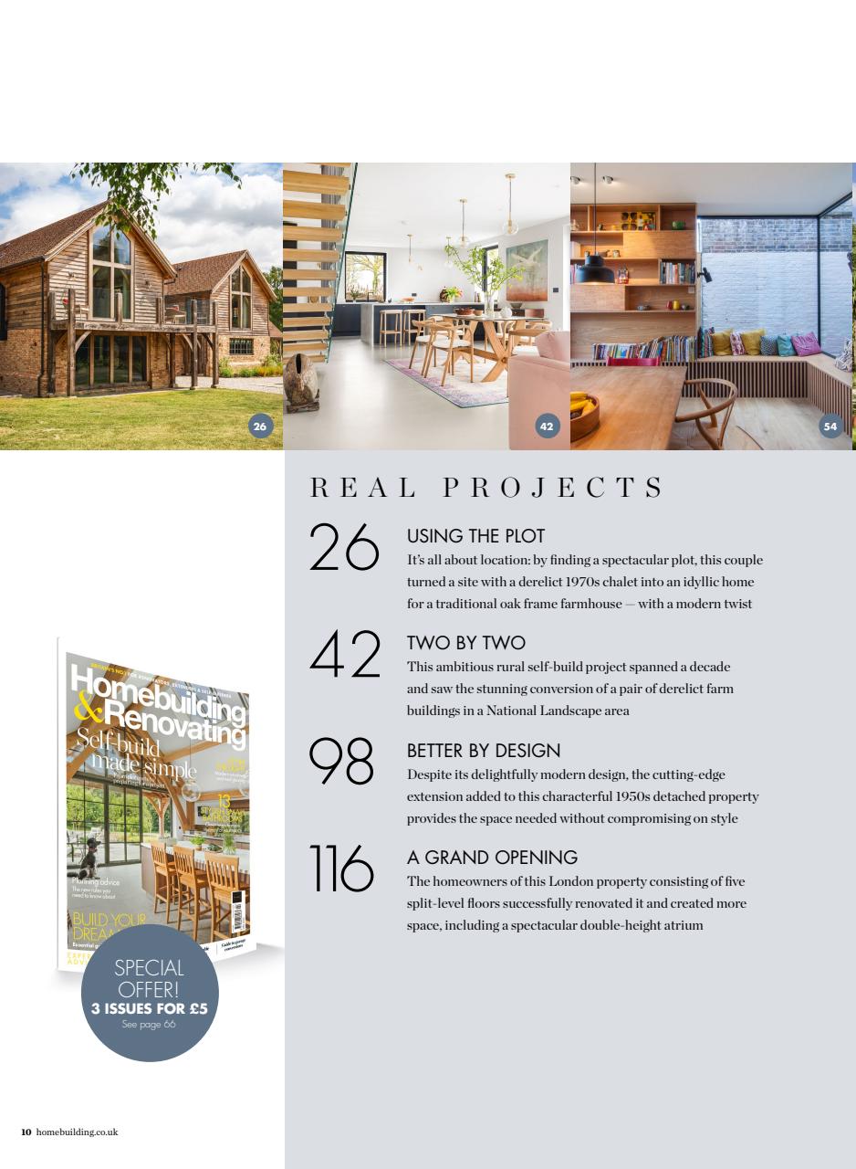 Homebuilding & Renovating Magazine Preview Pages