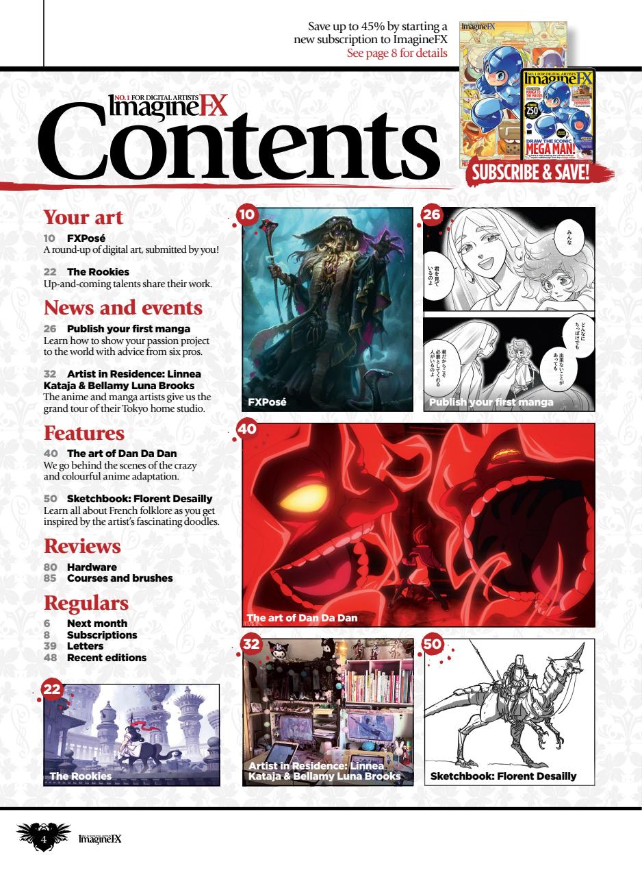 ImagineFX Preview Pages