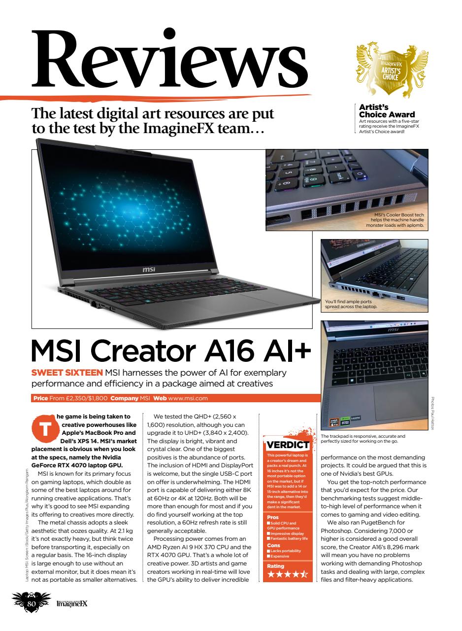 ImagineFX Preview Pages