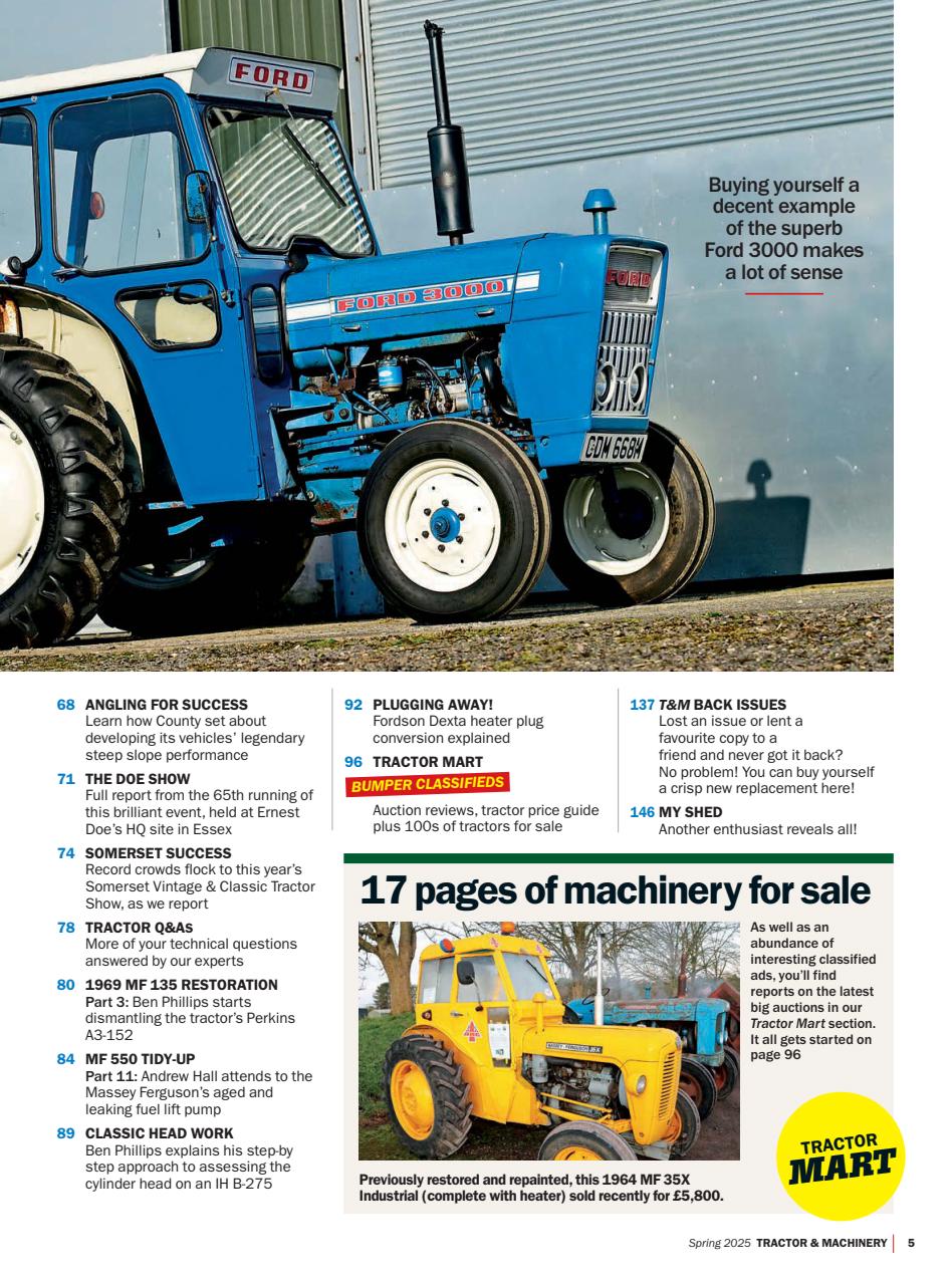 Tractor & Machinery Preview Pages