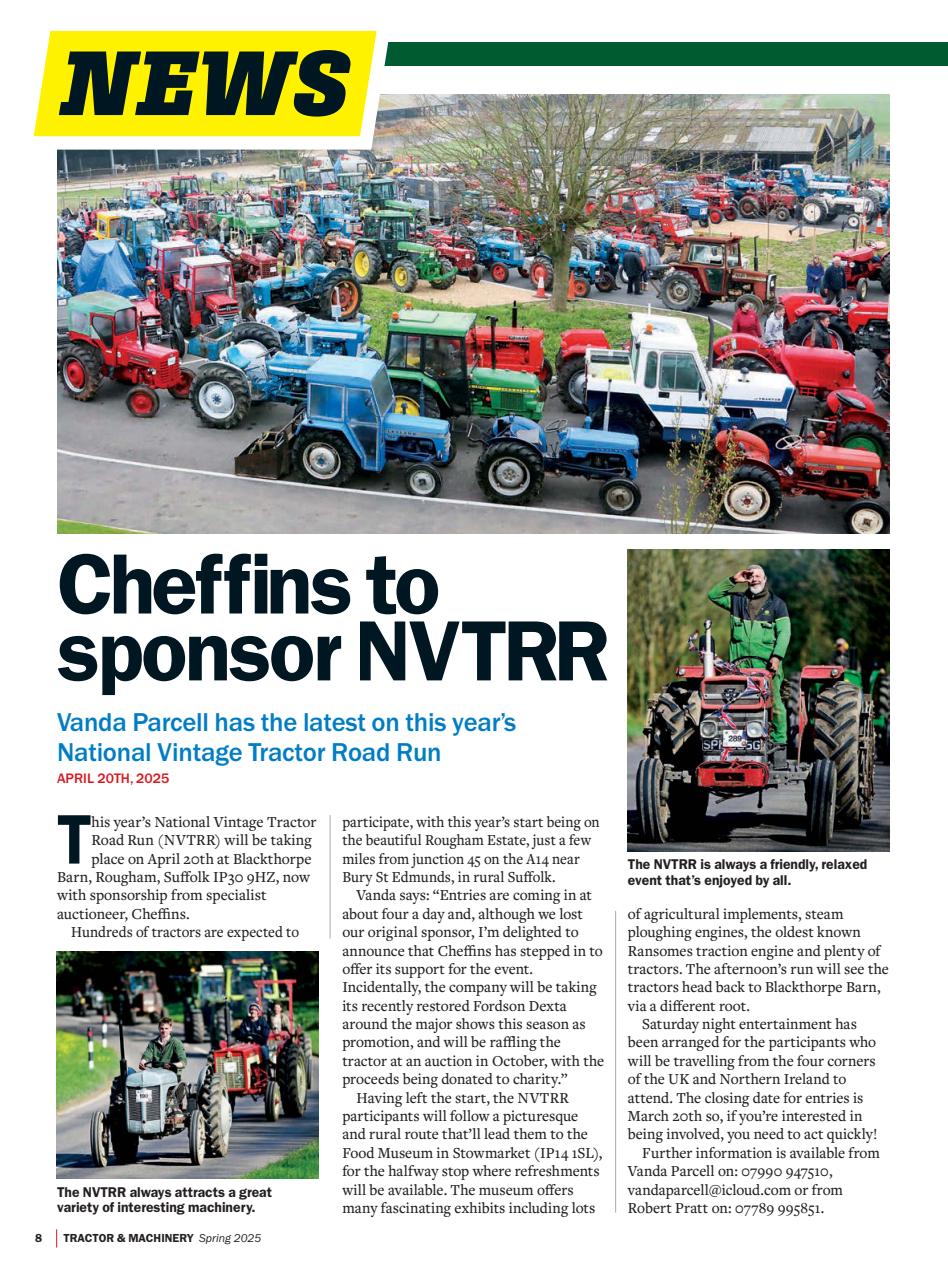 Tractor & Machinery Preview Pages