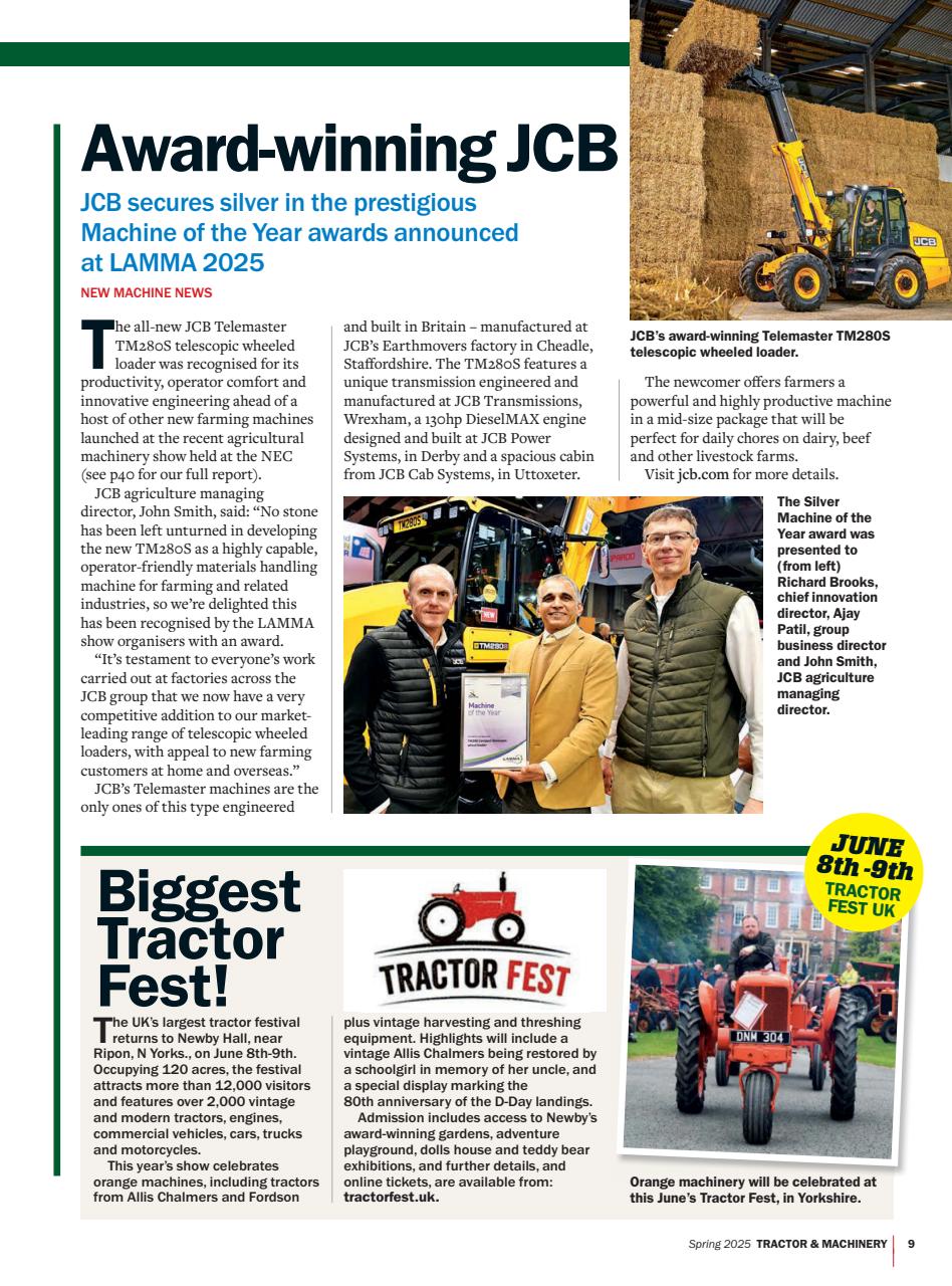 Tractor & Machinery Preview Pages