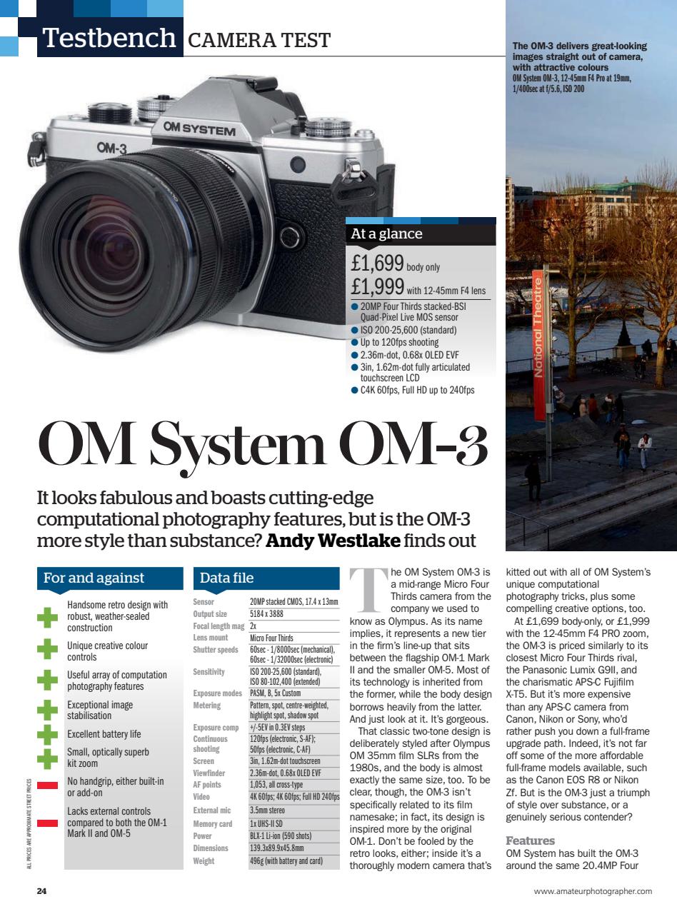 Amateur Photographer Preview Pages