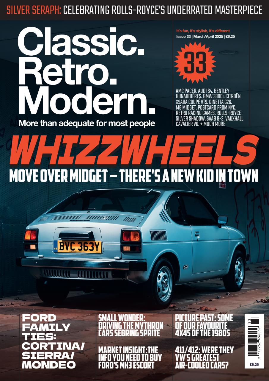 Classic Retro Modern Magazine Preview Pages