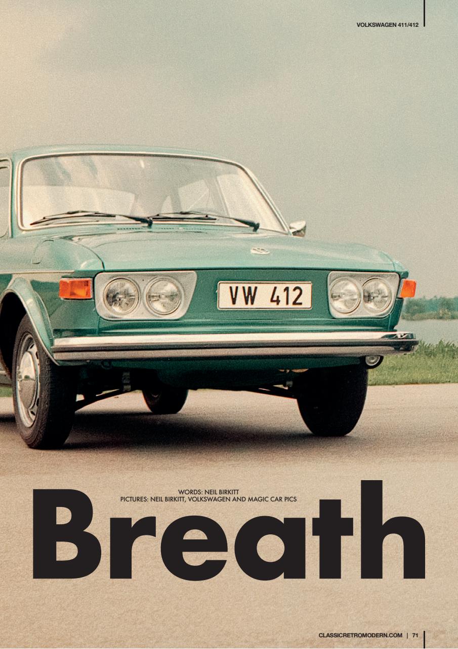 Classic Retro Modern Magazine Preview Pages