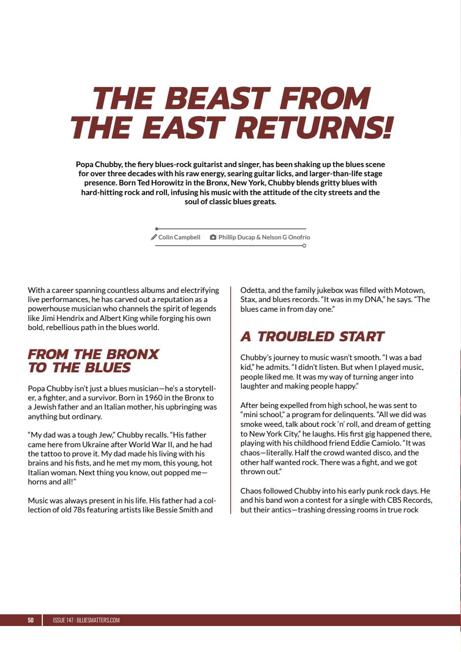 Blues Matters! Preview Pages