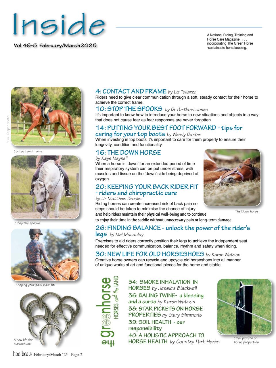 Hoofbeats Preview Pages