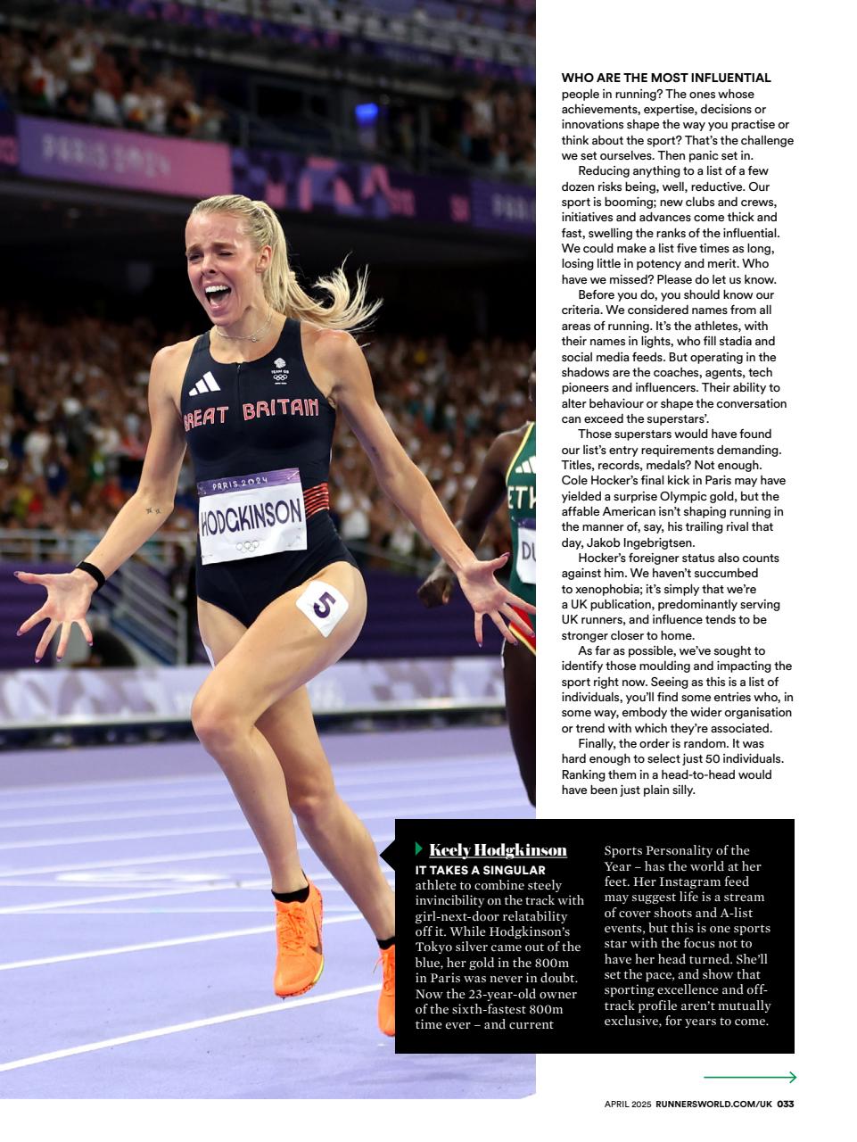 Runner's World Preview Pages