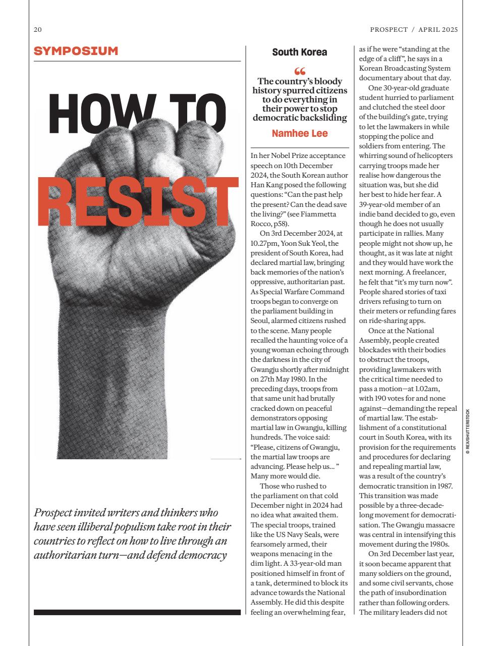 Prospect Magazine Preview Pages