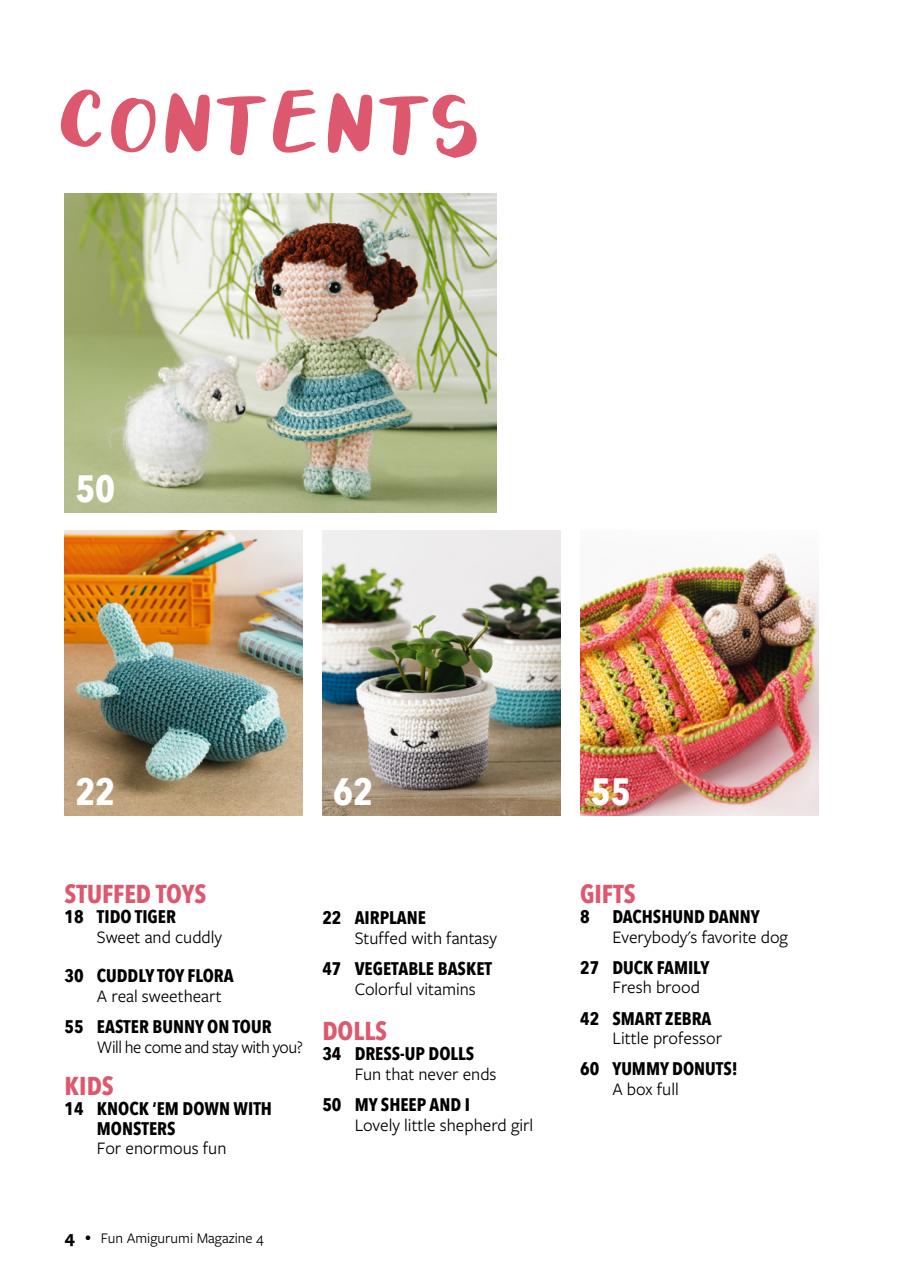 Fun Amigurumi Magazine Preview Pages