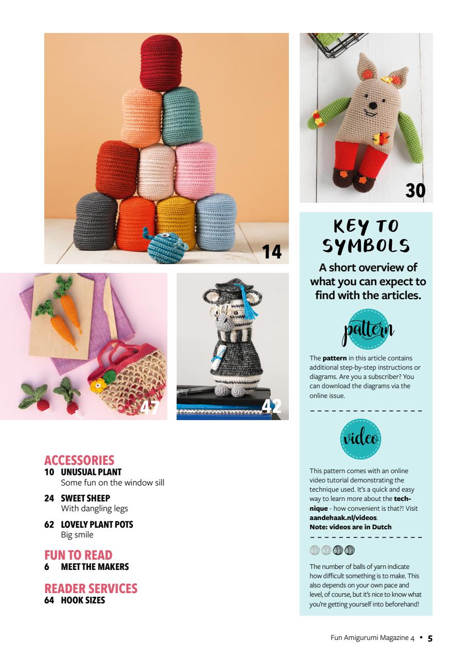 Fun Amigurumi Magazine Preview Pages