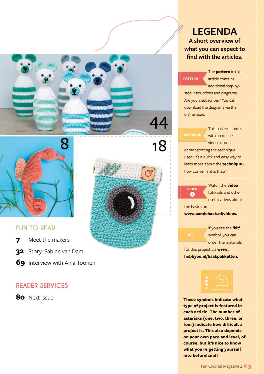 Fun Amigurumi Magazine Preview Pages