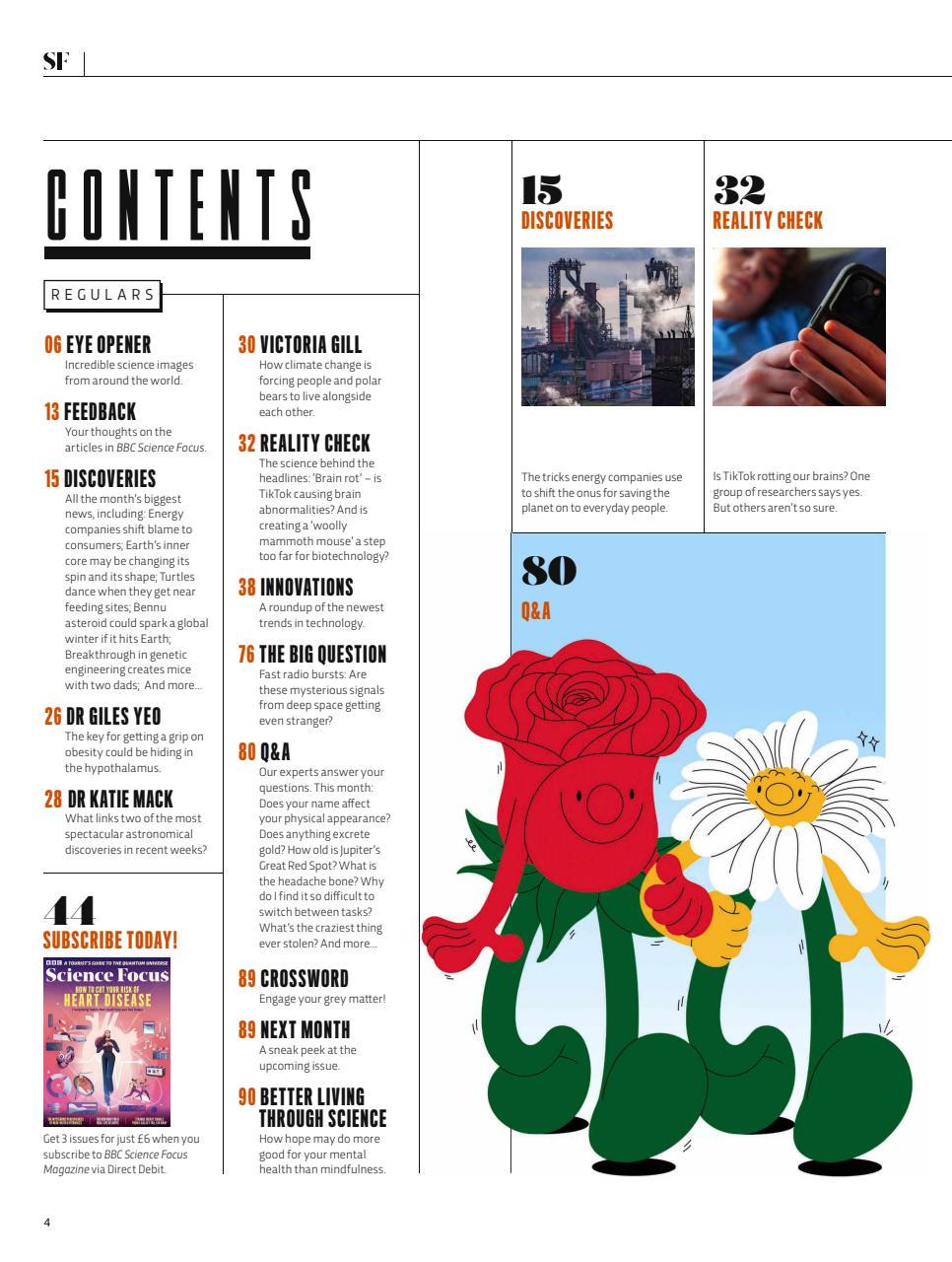 BBC Science Focus Magazine Preview Pages