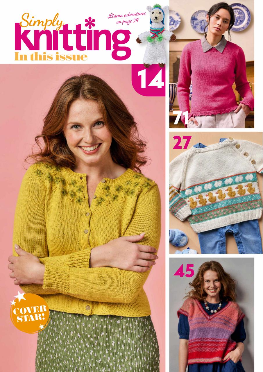 Simply Knitting Preview Pages