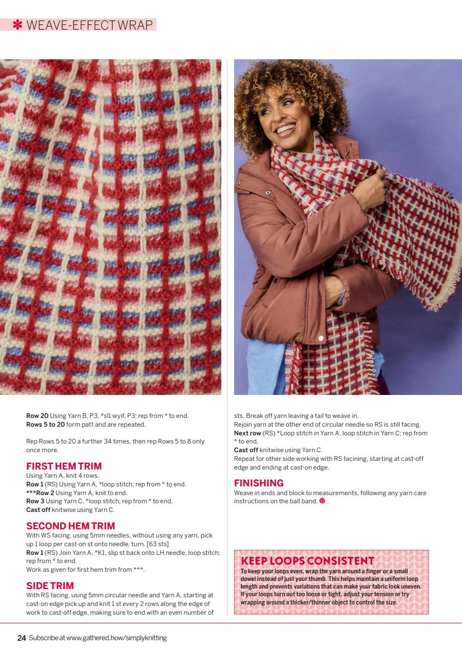 Simply Knitting Preview Pages