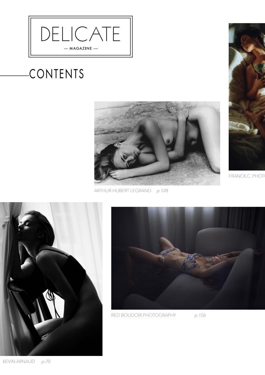 Delicate Magazine Preview Pages