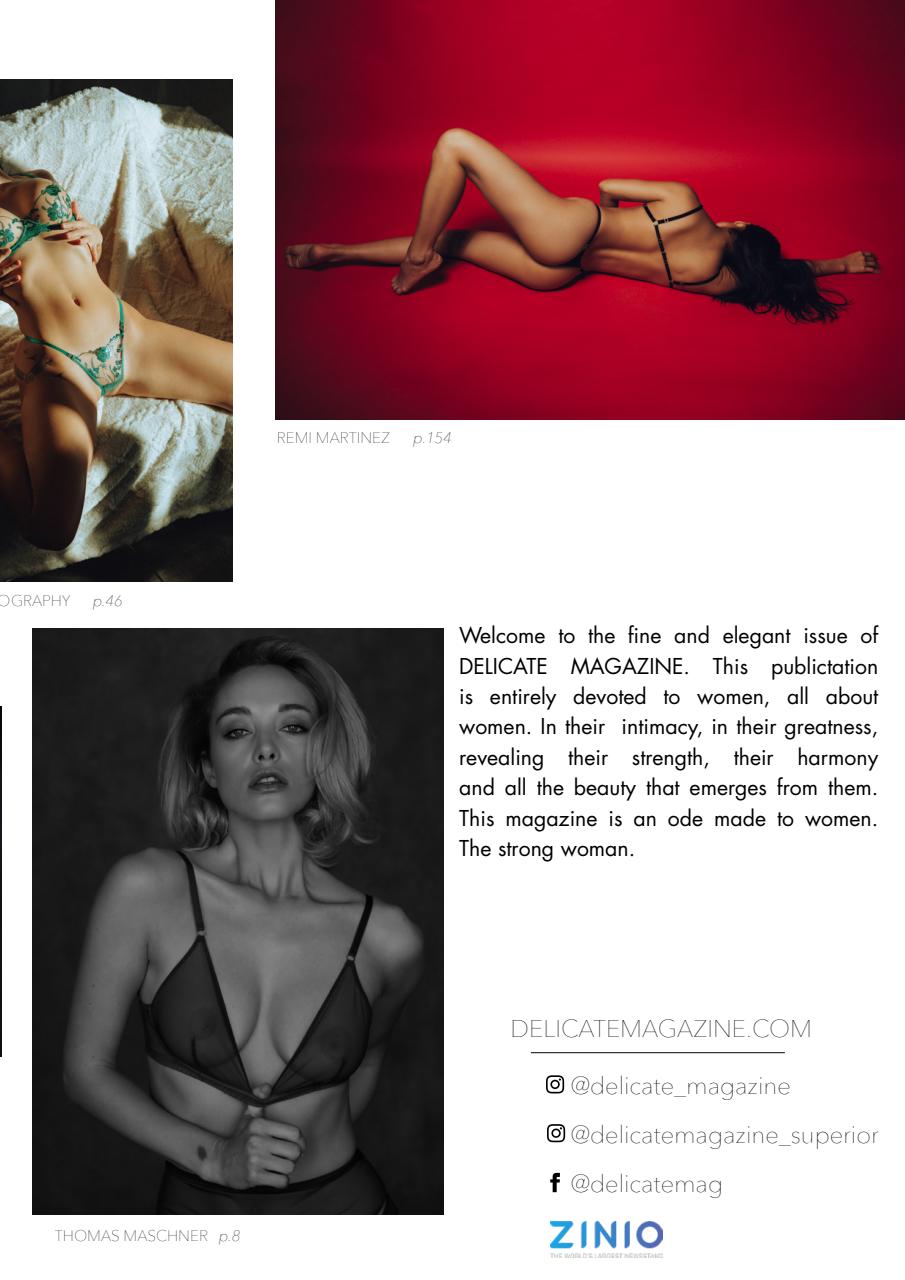 Delicate Magazine Preview Pages