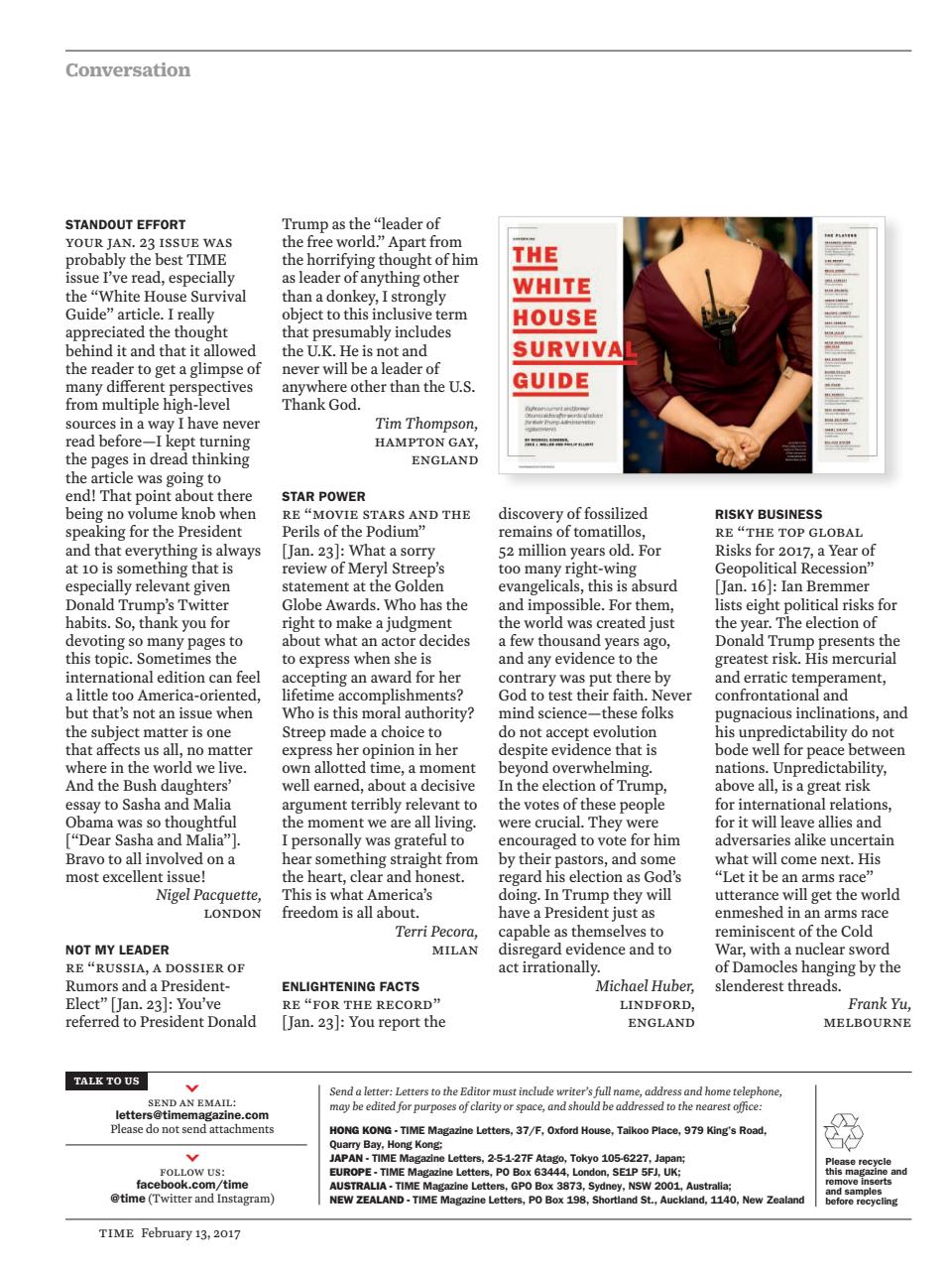 TIME Magazine Asia Preview Pages