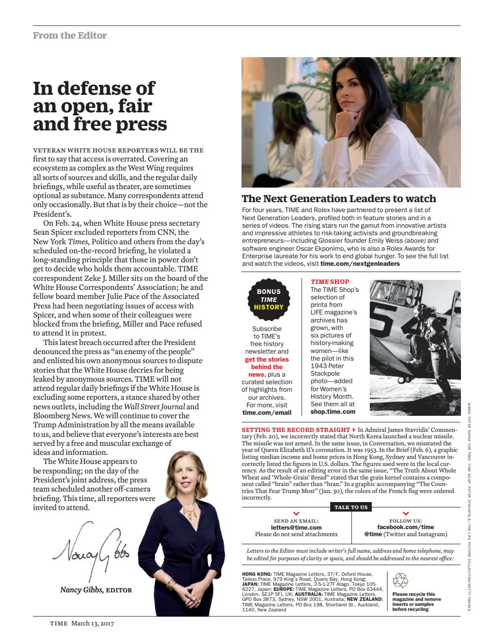 TIME Magazine Asia Preview Pages