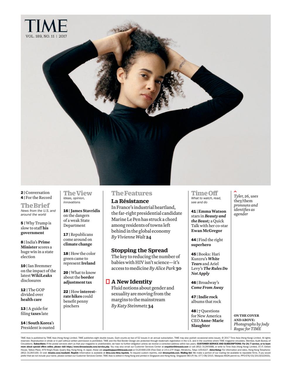 TIME Magazine Asia Preview Pages