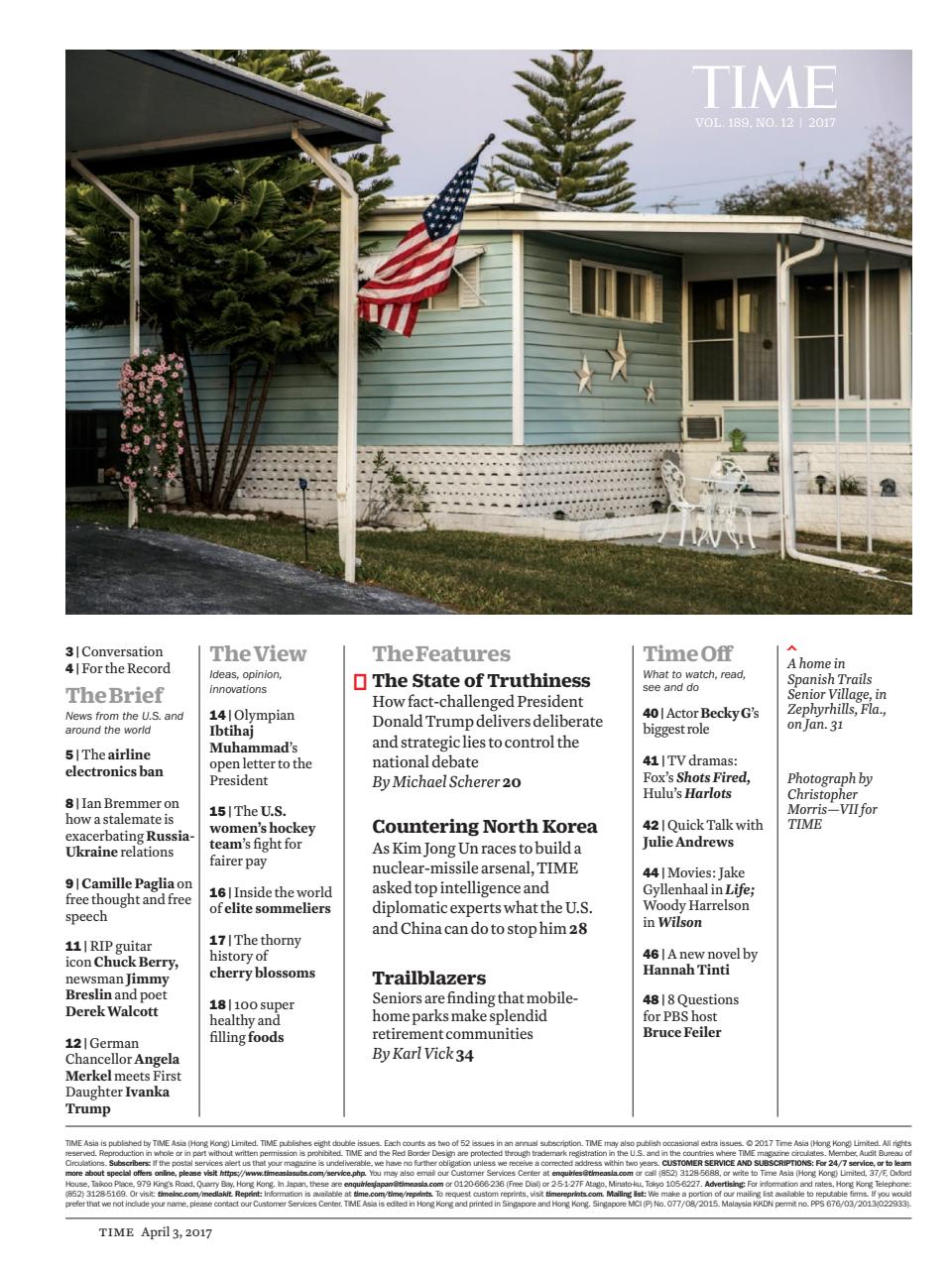 TIME Magazine Asia Preview Pages