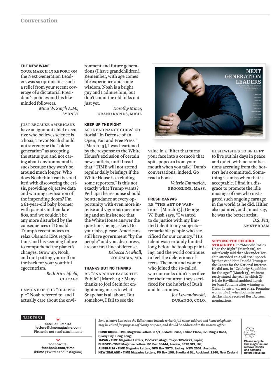 TIME Magazine Asia Preview Pages
