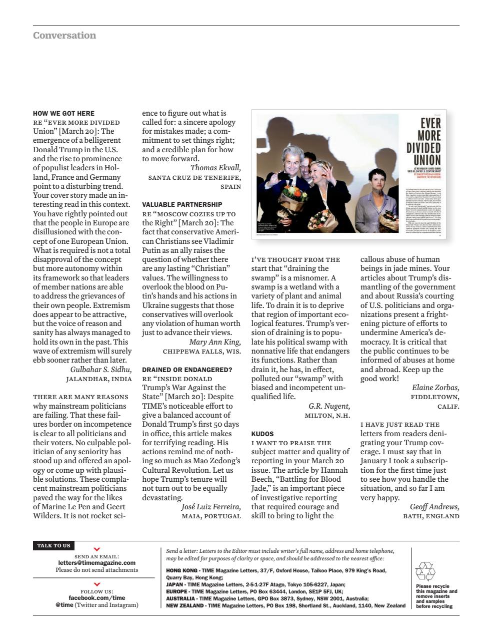 TIME Magazine Asia Preview Pages