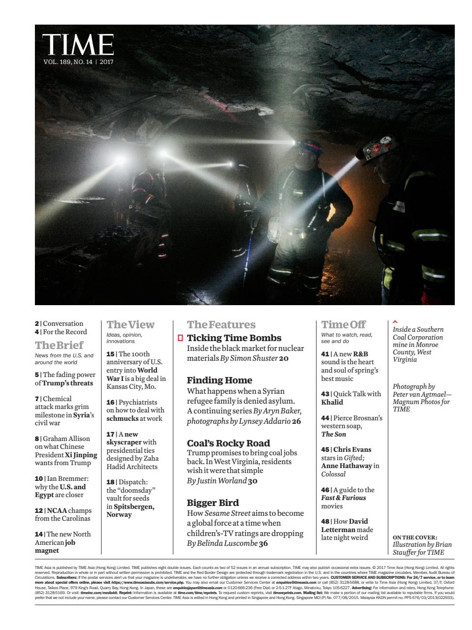 TIME Magazine Asia Preview Pages