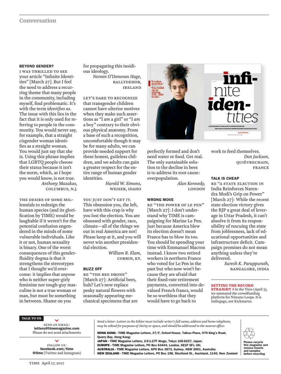 TIME Magazine Asia Preview Pages