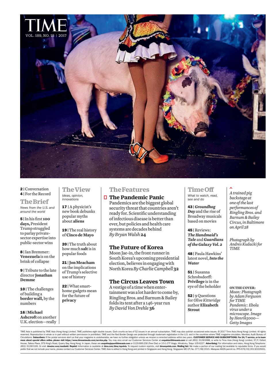 TIME Magazine Asia Preview Pages