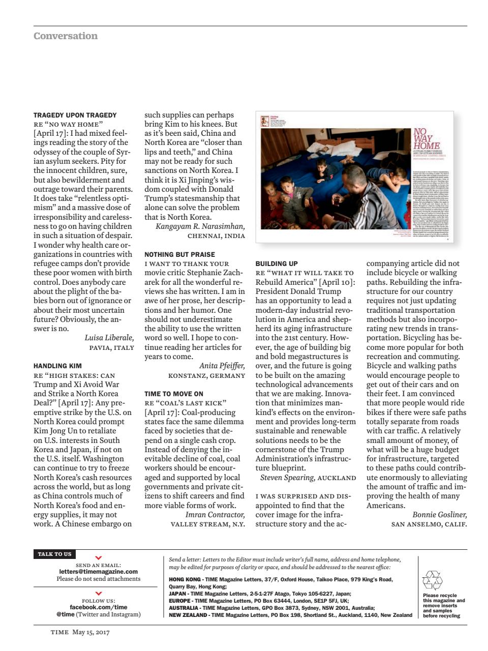 TIME Magazine Asia Preview Pages