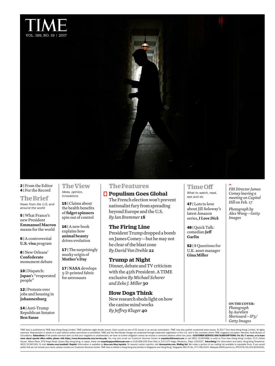 TIME Magazine Asia Preview Pages