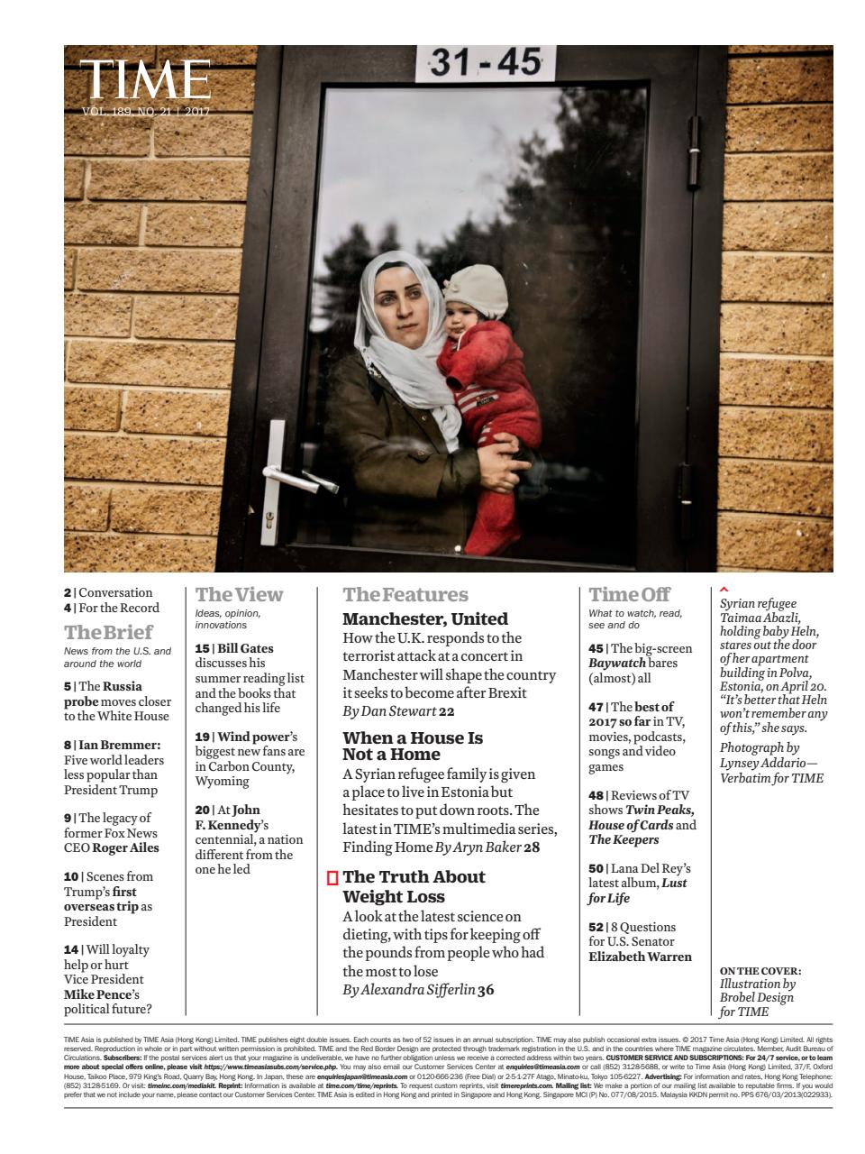 TIME Magazine Asia Preview Pages