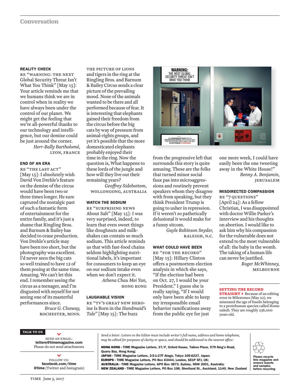 TIME Magazine Asia Preview Pages