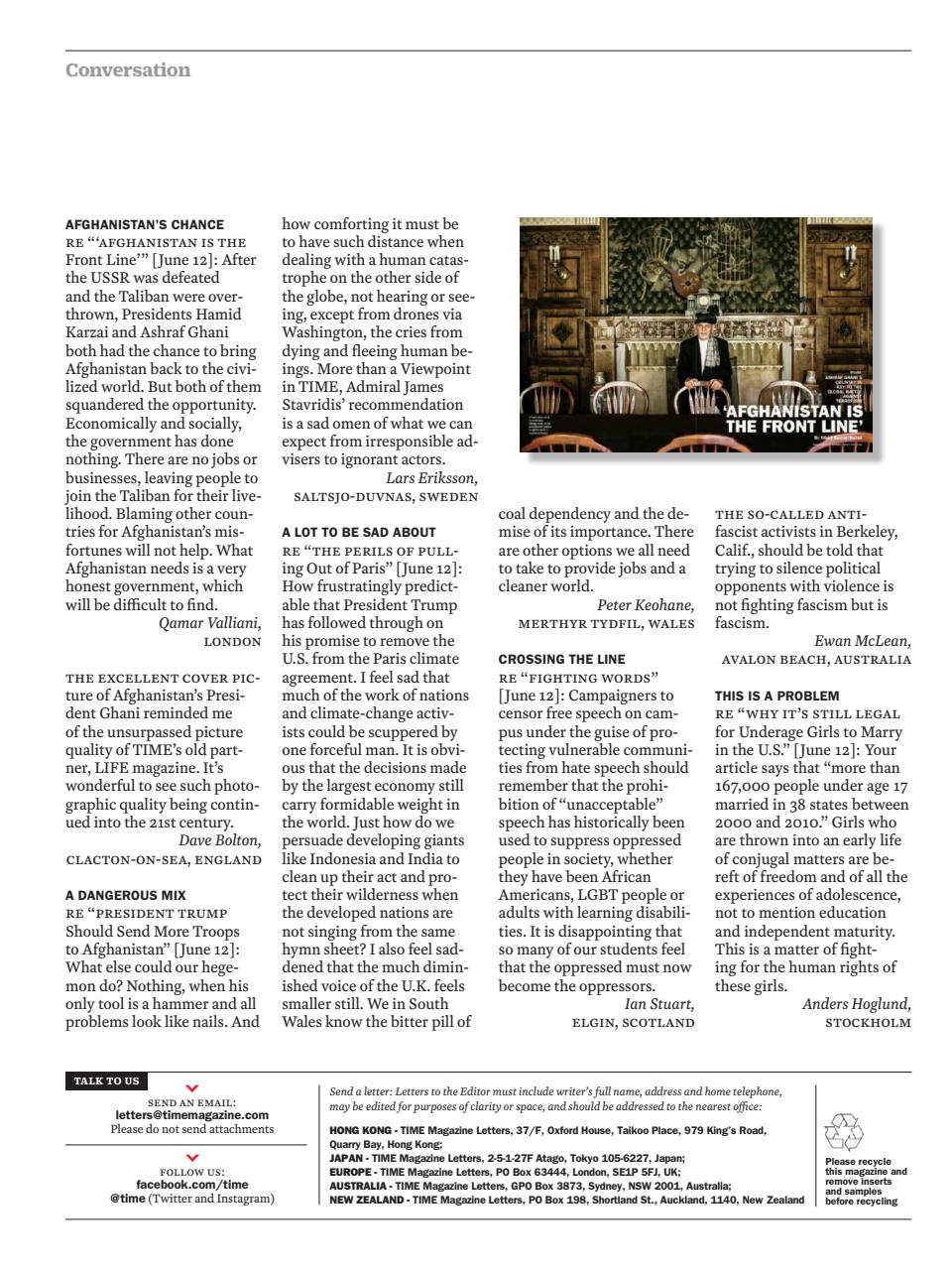 TIME Magazine Asia Preview Pages