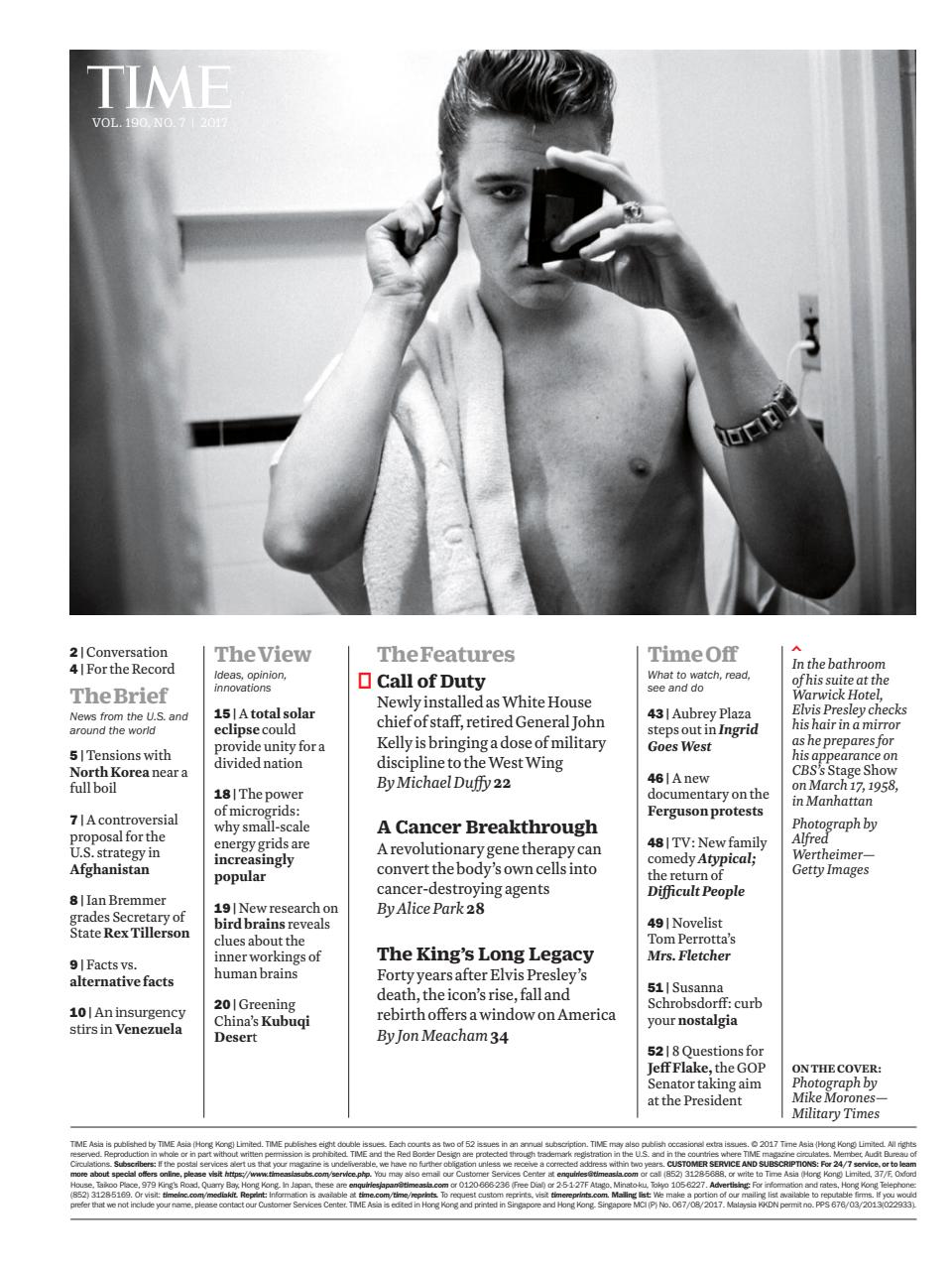 TIME Magazine Asia Preview Pages