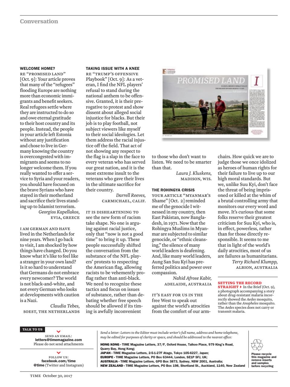 TIME Magazine Asia Preview Pages