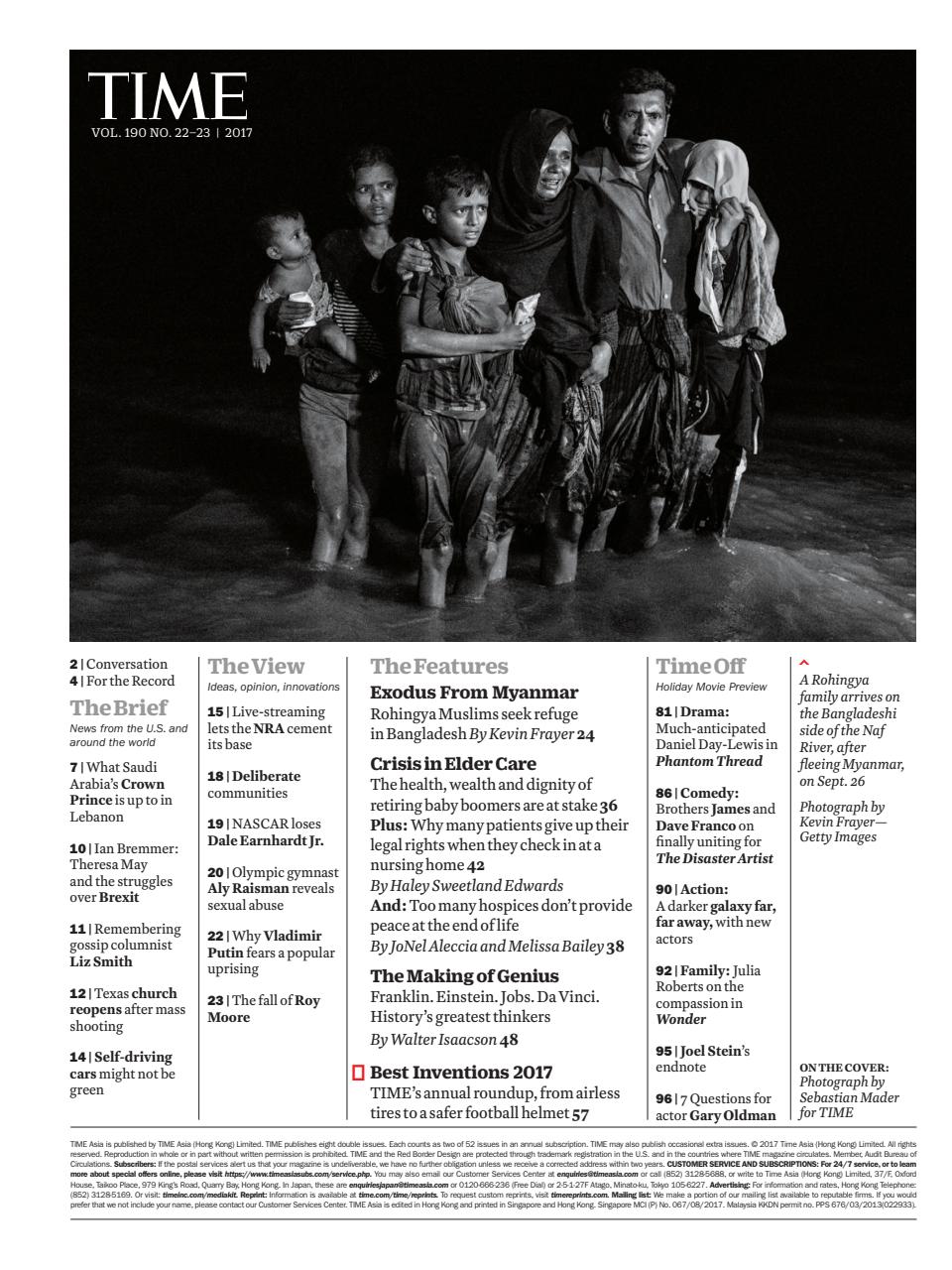 TIME Magazine Asia Preview Pages